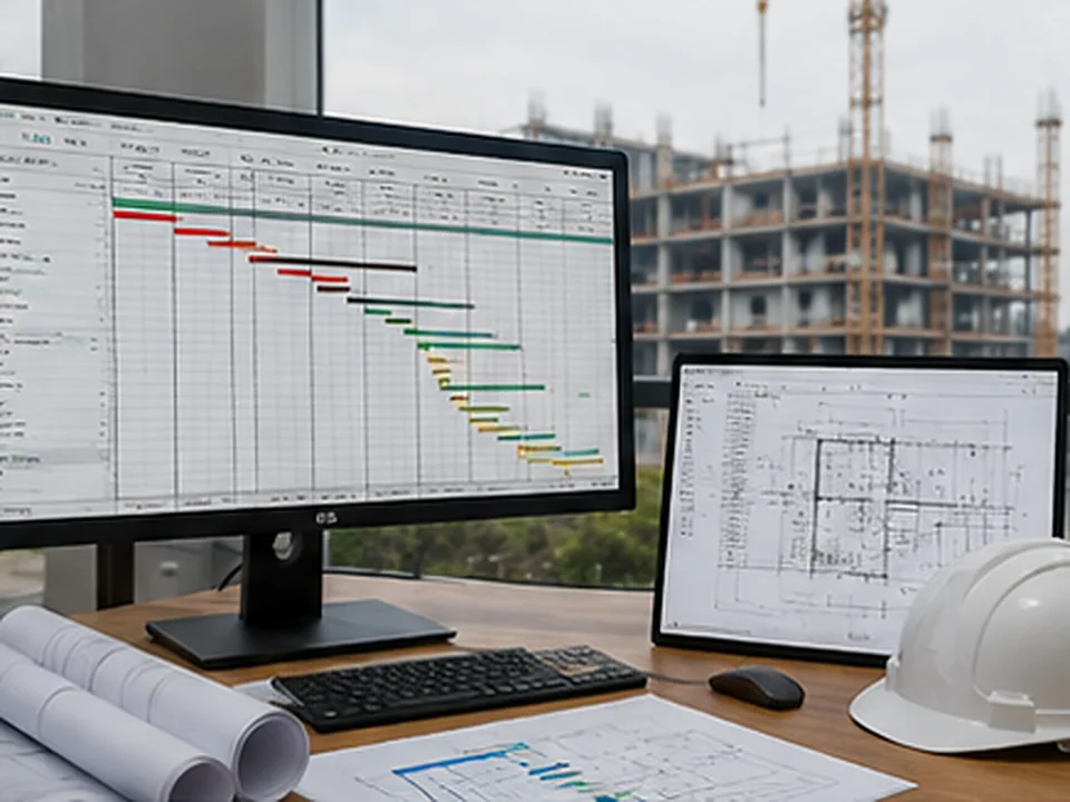 Construction schedule and project controls built in Primavera P6